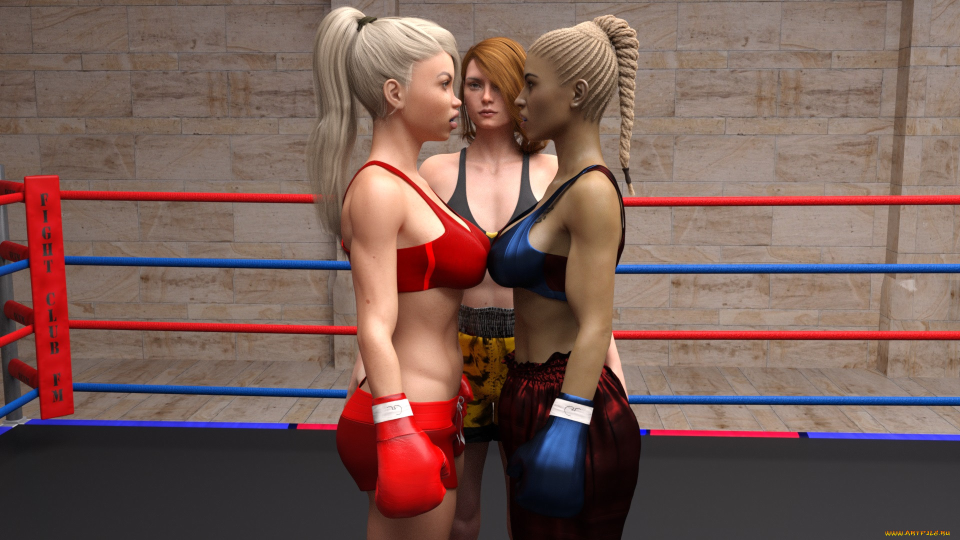 Бокс девушки